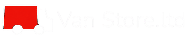 Van store logo warwickshire red/white