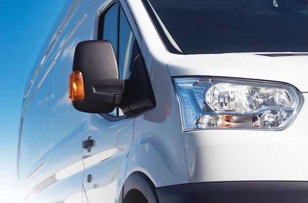 Front of a quality used commercial used van in Warwickshire