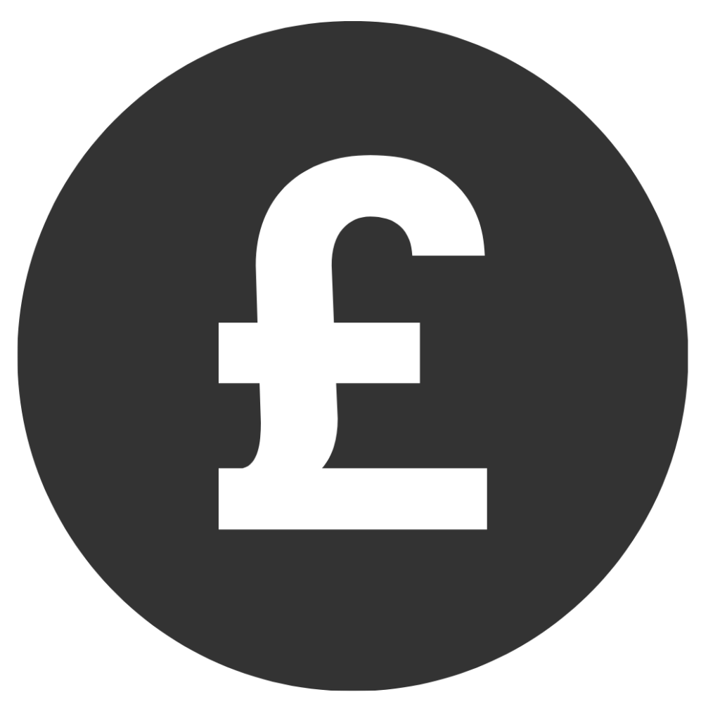 pound sign illustration for van finance
